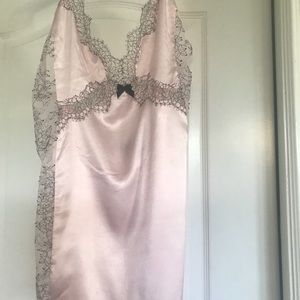 Victoria’s secret slip and kimono